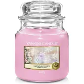 Yankee candle Geurstokjes Geurkaarsen Snowflake Kisses Classic Medium Glass 411 g