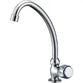 Plieger Solid toiletkraan met draaibare uitloop chroom