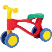 Lena My First Scooter rood/blauw/geel - Loopfiets