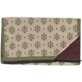 Tresanti BARAGAZZA Florence double face viscose scarf Moss (TRSCHE196 - 907)