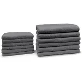 Eleganzzz Badgoedset 100% Katoen - dark grey - 12-delig