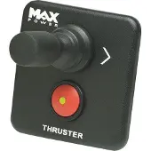 Max Power zwart Bedieningspaneel voor Boegschroef met Joystick