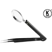K-Pro pincet met vergrootglas 1 St