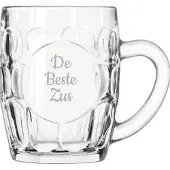Libbey Gegraveerde Bierpul 55cl De Beste Zus