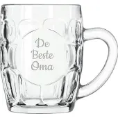 Libbey Gegraveerde Bierpul 55cl De Beste Oma