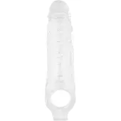 Chisa Novelties - Mighty Loop - Penis Sleeve Met Scrotum Lus - Transparant