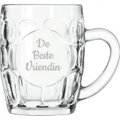 Libbey Gegraveerde Bierpul 55cl De Beste Vriendin