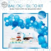 Globos Nordic Ballonnen boog set blauw