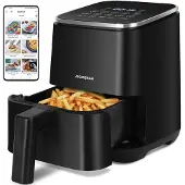 Aigostar 30J4W Dot - Airfryer - Heteluchtfriteuse - 2L -Zwart