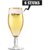 La Trappe bierglas - 30cl - 6 stuks