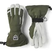 Hestra - Skihandschoenen - Glove Army Leather Heli Ski Olive voor Unisex - Maat 9 - Kaki