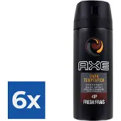 Axe - Deodorant - Spray - Dark Temptation - 48h - 150ml x 6