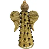 Home Society - Decoratieve engel 'Juttah' (Bruin, Maat M)