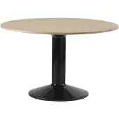Muuto Midst Eettafel Ø120 Cm / Zwart - Eettafels & bartafels Geolied Eiken Black - MITAB120R0601