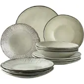 Dutch rose Giftset serviesset (12-delig) Creme