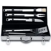 Berghoff 6-delig barbecueset in alu koffer - Essentials