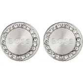 BOSS Oorbellen zilver