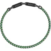 GUESS Armband 'Klassisch Chic' groen / zwart