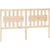 vidaXL Hoofdbord 165,5x4x100 cm massief grenenhout