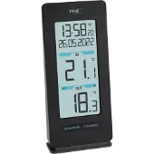 TFA-Dostmann Buddy 30.3072.01 Draadloze thermometer digitaal Zwart