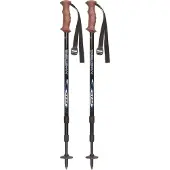Masters Peak Nordic Walking Stokken - Wandelstokken - Telescopisch Verstelbaar - 135 cm - Anti-shock - Paar - Blauw