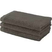 Aquanova London Gastendoek Ash | Donkergrijs / Bruin | Katoen