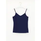 Oroblu Perfect Line Cotton - Top - Kleur Blauw - Maat S