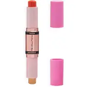 Makeup Revolution Blush & Highlight Stick Coral Dew