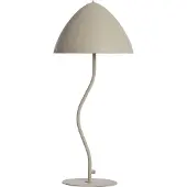 Light & Living Tafellamp Elimo Ø 25cm x 60cm crème