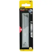 Stanley FatMax Afbreekmessen, 18 mm, 10 stuks in dispenser, met bijbehorende houder
