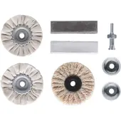 Kwb 485300 Set polissen - 6-delig incl Polijstpasta 6 stuk(s)