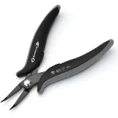 Calvin Klein Ecotroni ESD puntige tang, gebogen tips | T3892