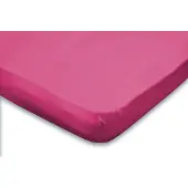 Eleganzzz Topper Hoeslaken Jersey Katoen Stretch - fuchsia 120/130/140x200cm