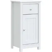 vidaXL Badkamerkast BERG 40x34x80 cm massief grenenhout wit