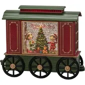 Konstsmide Kerstlantaarn LED treinwagon met kinderen