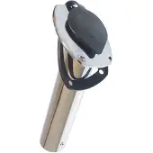 Goldenship Brass Recessed Rod Holder Zilver 40 mm