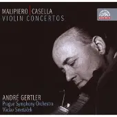 OUTHERE André Gertler & Prague Symphony Orchestra - Malipiero & Casella: Violin Concertos (CD)