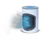 Livington SmartChill wit - draagbare luchtkoeler - waterkoeling - luchtkoeler - 3 snelheden - voor 12 uur koeleffect
