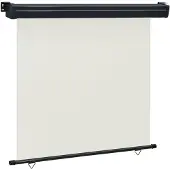 vidaXL Balkonscherm 175x250 cm crèmekleurig