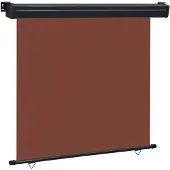 vidaXL Balkonscherm 165x250 cm bruin