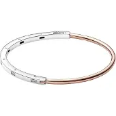 Pandora Armband Zilver/Rood Goud