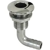 Talamex 16 Mm Elbow Thru-hull Zilver
