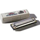 Hohner Big River bluesharp toonsoort G - starters/gevorderden - bluesharp - A-kwaliteit - veel gebruikt - met kunststof doos