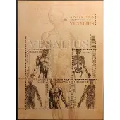 Bpost - 5 zegels tarief 2 - Verzending België - Andreas Vesalius