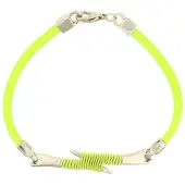 Behave - Armband groen design met zilverkleur detail - Urban stijl - Zomer