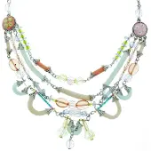 Behave - Ketting met pastel tinten - 40 cm (verlengketting 7,5 cm)