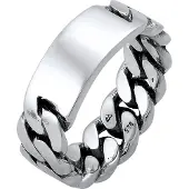 KUZZOI Ring zilver