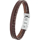 s.Oliver Leren armband Basiscollectie, 2026150