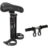 Kids Ride Shotgun - MTB Front Kindersitz/Lenker Combo Set - Kinderzitje fiets One Size, zwart