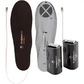 Therm-ic - Inlegzolen en binnenschoenen - Set Heat Flat + C-Pack 1300 voor Unisex - Zwart